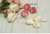 Rolled Rose Satin Flower (4cm), Pack of 3